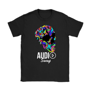 Bright Skull Ladies T-shirt - Audio Swag