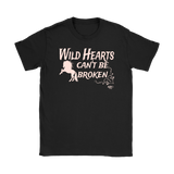 Wild Hearts Can't Be Broken Ladies T-shirt - Audio Swag