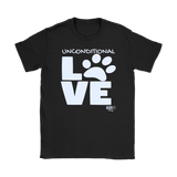 Unconditional Love Ladies T-shirt - Audio Swag