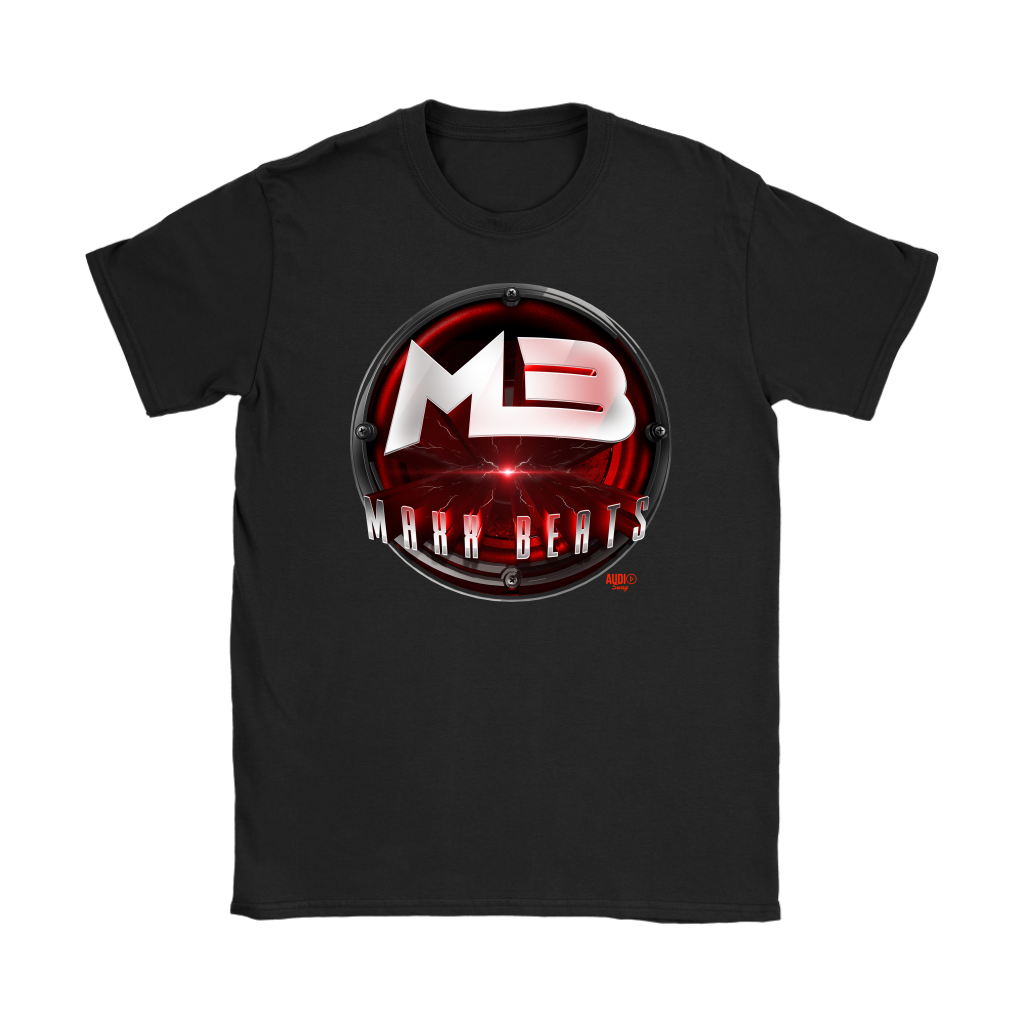 MAXXBEATS Laser Logo Ladies T-shirt - Audio Swag