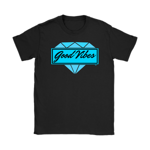 Good Vibes Diamond Ladies T-shirt - Audio Swag
