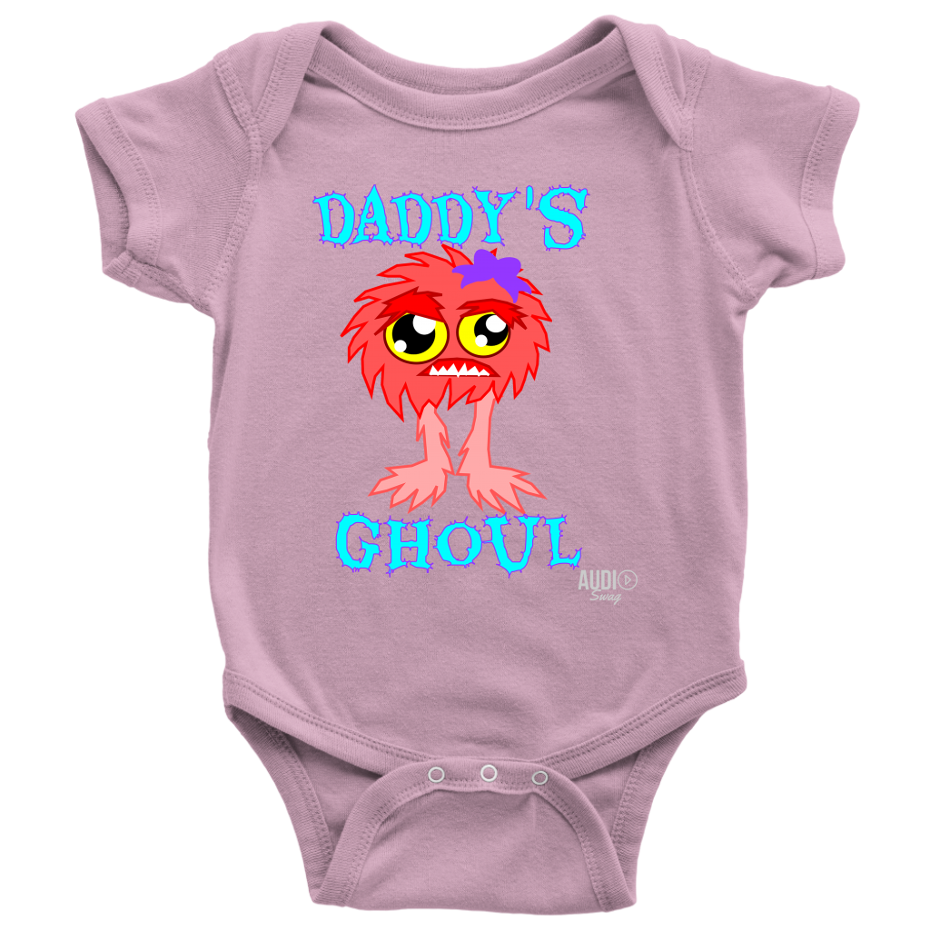 Daddy's Ghoul Baby Bodysuit - Audio Swag