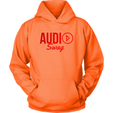 Audio Swag Red Logo Hoodie - Audio Swag