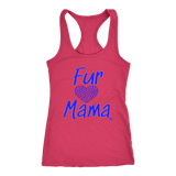 Fur Mama Ladies Racerback Tank Top - Audio Swag