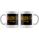 Audio Swag Gold Logo Mug - Audio Swag