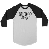 Audio Swag Zebra Logo Raglan - Audio Swag