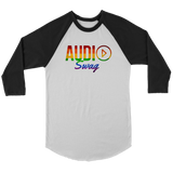 Audio Swag Pride Logo Raglan - Audio Swag