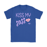 Kiss My Sass Ladies T-shirt - Audio Swag