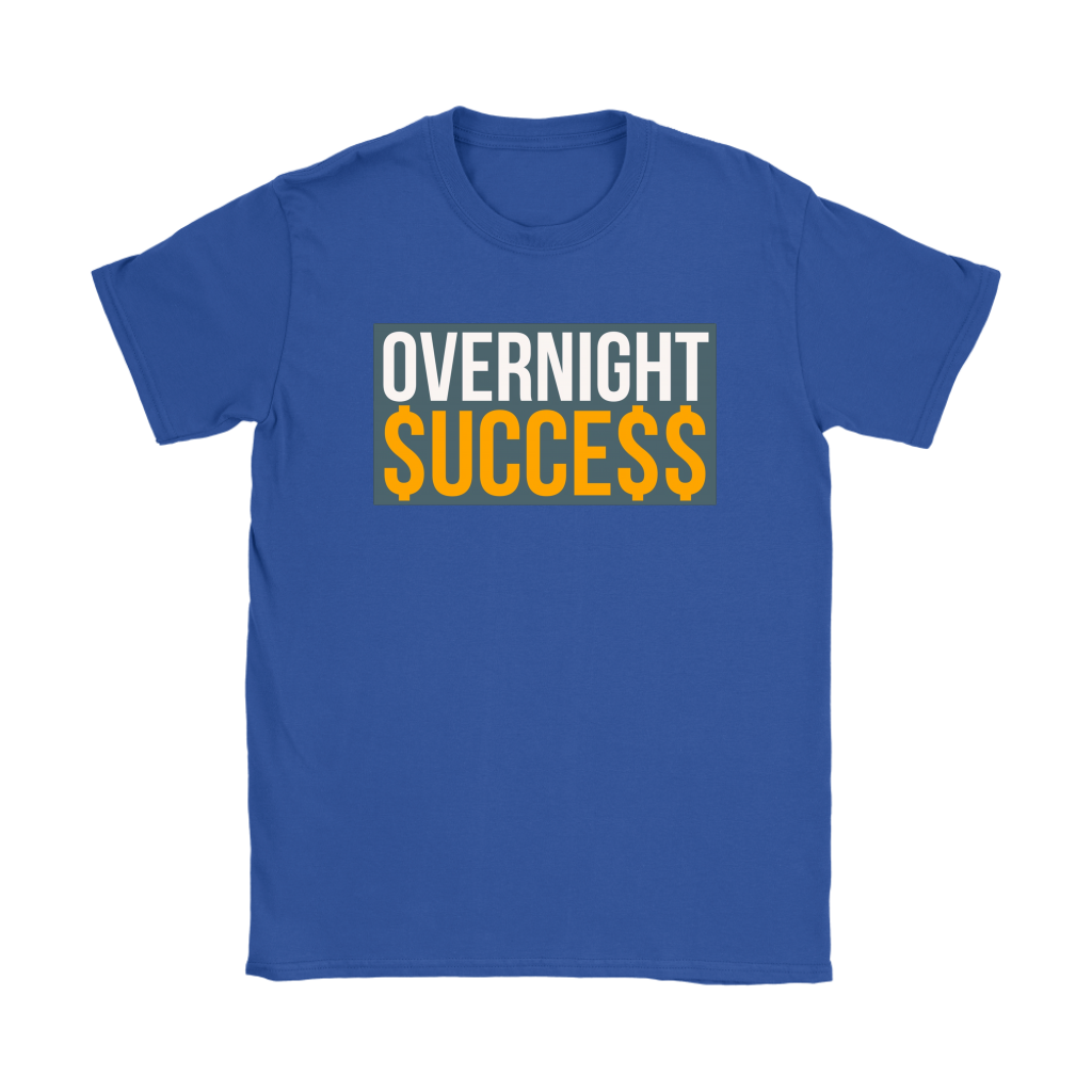 Overnight Success Ladies T-shirt - Audio Swag