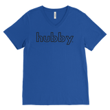 Hubby Mens V-Neck Tee by Audio Swag - Audio Swag
