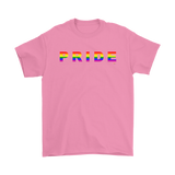 Pride Rainbow Mens T-shirt - Audio Swag