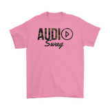 Audio Swag Camo Logo Mens T-shirt