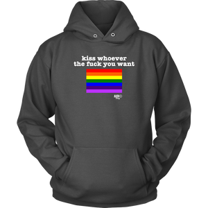 Kiss Whoever The F*#k You Want Hoodie - Audio Swag
