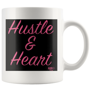 Hustle & Heart Mug - Audio Swag