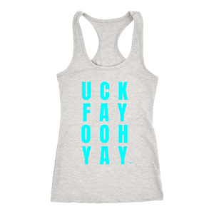 Uck Fay Ooh Yay Ladies Tank Top - Audio Swag