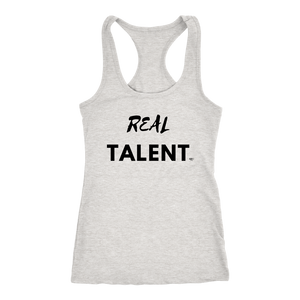 Real Talent Ladies Racerback Tank - Audio Swag