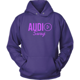 Audio Swag Fuschia Logo Hoodie - Audio Swag
