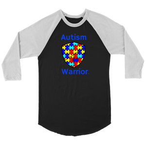 Autism Warrior Raglan - Audio Swag