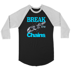 Break The Chains Raglan - Audio Swag