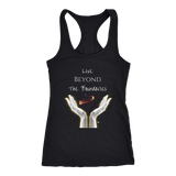 Live Beyond The Boundaries Ladies Racerback Tank