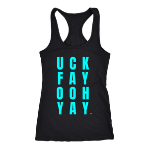 Uck Fay Ooh Yay Ladies Tank Top - Audio Swag