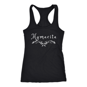 Mamacita Scroll Ladies Racerback Tank Top - Audio Swag