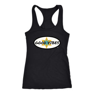 Good Vibes Ladies Racerback Tank Top - Audio Swag