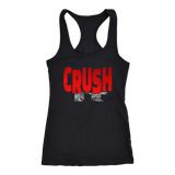 Crush It Motivational Ladies Racerback Tank Top