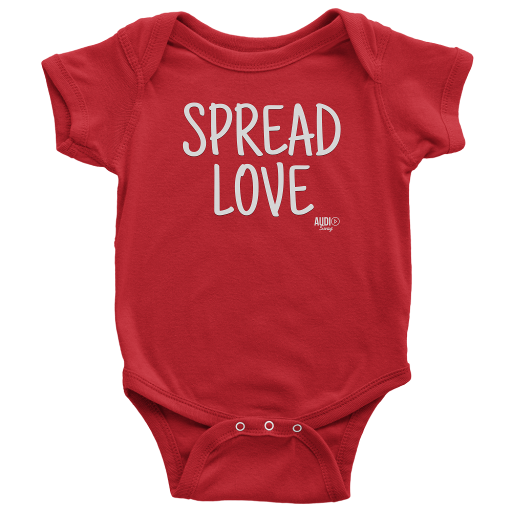 Spread Love Baby Bodysuit - Audio Swag