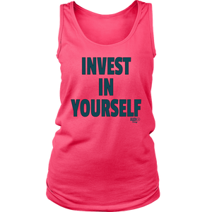Invest In Yourself Ladies Tank Top - Audio Swag