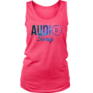 Audio Swag Cosmo Logo Ladies Tank Top - Audio Swag