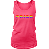 Pride Rainbow Ladies Tank - Audio Swag