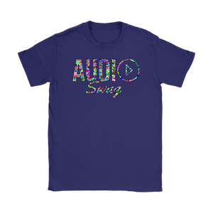 Audio Swag Geometric Logo Ladies T-shirt - Audio Swag