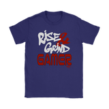 Rise & Grind Gamer Ladies T-shirt