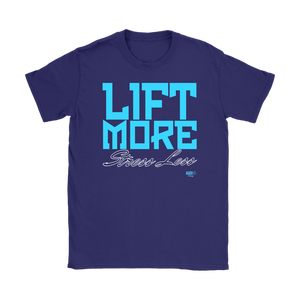 Lift More Stress Less Ladies T-shirt - Audio Swag