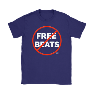 No Free Beats Ladies T-shirt - Audio Swag