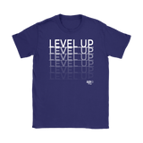 Level Up Fade Ladies T-shirt - Audio Swag