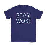 Stay Woke Ladies T-shirt - Audio Swag