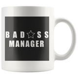 Bad@ss Manager Mug - Audio Swag