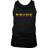 Pride Rainbow Mens Tank - Audio Swag