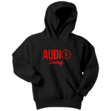 Audio Swag Red Logo Youth Hoodie - Audio Swag