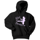 Girl Power Karate Youth Hoodie - Audio Swag