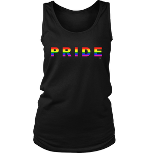 Pride Rainbow Ladies Tank - Audio Swag