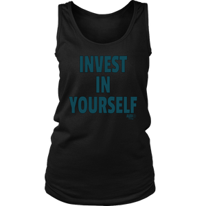 Invest In Yourself Ladies Tank Top - Audio Swag