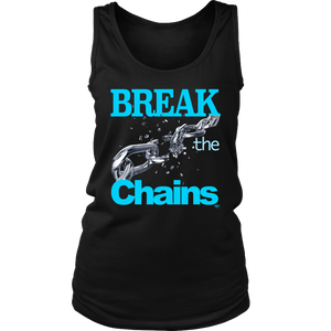 Break The Chains Ladies Tank Top - Audio Swag