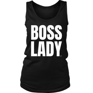Boss Lady Ladies Tank Top - Audio Swag