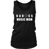 Bad@ss Music Mom Ladies Tank Top - Audio Swag