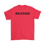 #Blessed Mens T-Shirt - Audio Swag