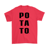 Potato Mens T-shirt - Audio Swag