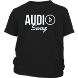 Audio Swag Light Logo Youth Tee - Audio Swag